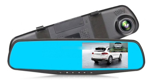 Espejo Retrovisor Doble Cmara Pantalla 4.3'' Full Hd Carro Foto 3