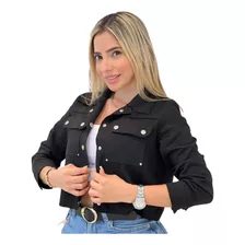 Chaqueta En Gamuza Licrada Para Dama Ref Wy-02