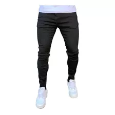 Calça Jeans Masculina Super Skinny Premium Lycra Ziper