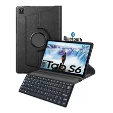 Capa Giratória Teclado Para Tab S6 Lite Sm-p610 P615 P613