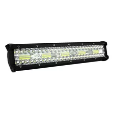 Barra De Led Automotiva 300w 38cm 100 Leds Farolete Milha