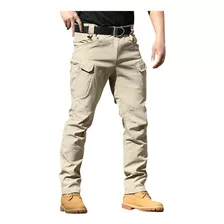 Pantalones Tipo Cargo Militares Para Hombre, Holgados, Tácti