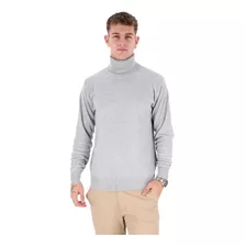 Polera Hombre Sweater Tejido Cuello Alto Importado