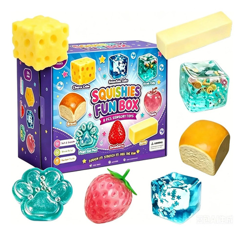 Mystery Squishy Box Set Slow Rising Malt Sugar Stress