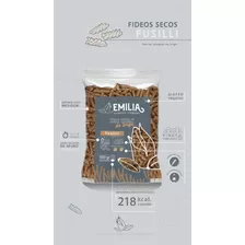 Fideos Fusilli De Trigo Integral X 500 Gr - Emilia -