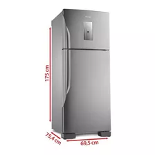 Refrigerador 02 Portas Panasonic Frost Free 435l -nrbt50bd3x