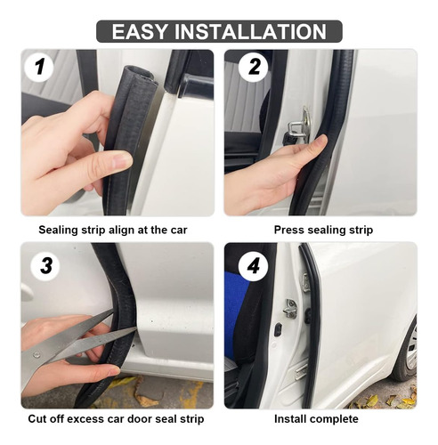 Car Door Rubber Seal Strip Automotive Weather Stripping With Foto 6