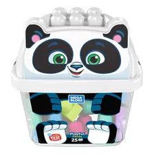 Mega Bloks Set Fichas Grandes Bebe Caja Oso Panda Original 