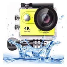 Camara Deportiva 4k Wifi Sumergible 30 Mtrs