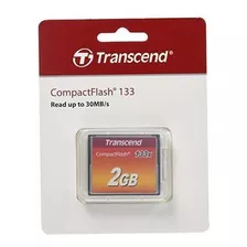 Tarjeta De Memoria Transcend 2 Gb 133x Compactflash