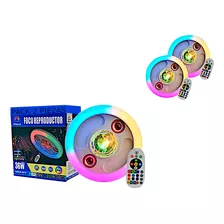 Bocina Compatible Bluetooth Foco Rgb 36w Equivale 210w 2pzas