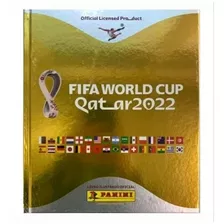 Album Dourado Capa Dura Copa Do Mundo Qatar 2022 Panini