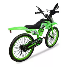 Bicicleta Moto Rodado 20 Para Niños Infantil Accesorios 