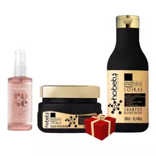 Hobety Kit Sos Loiras Sha Masc + Finalizador Rose Gold 60ml