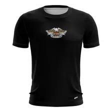 Camiseta Brk Motociclismo Harley Davidson Colorado Fpu 50+