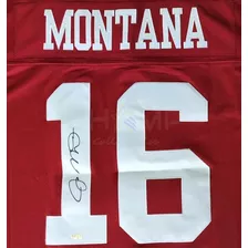 Jersey Autografiado Joe Montana S. F. 49ers Mitchell & Ness