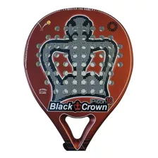 Paleta Padel Paddle Black Crown Piton 10 Importad + Regalos!