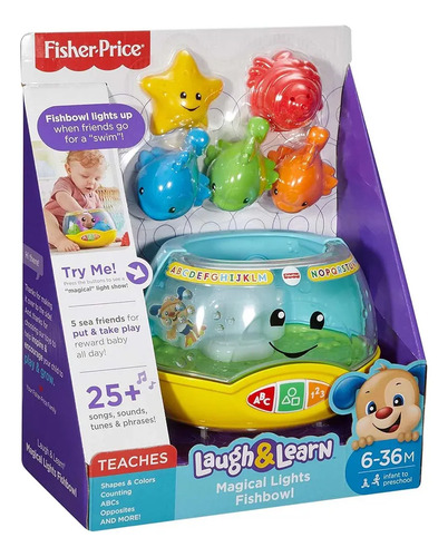 Fisher-price Laugh & Learn - Aquário Com Luzes Mágicas Jnk74
