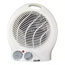 Caloventor Eléctrico Delhi Hogar Dl2w Dl-2000 Blanco 220v 