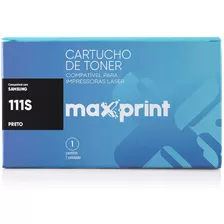 Cartucho De Toner Comp.samsung Mlt-d111s Preto