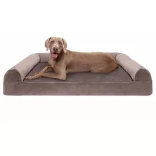 Furhaven Xxl Cooling Gel Foam Dog Bed Faux Fur & Velvet Sofa