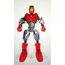 Iron Man De Los Avengers- Marvel Armable Articulado De 19cm.