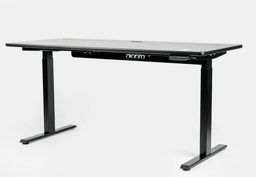 Mesa Regulagem De Altura Giodesk Pro 160x70 - Giopro - 579 Nero Rust