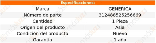 (1) Polea Guia Accesorios Honda Passport V6 3.2l 98/02 Foto 2