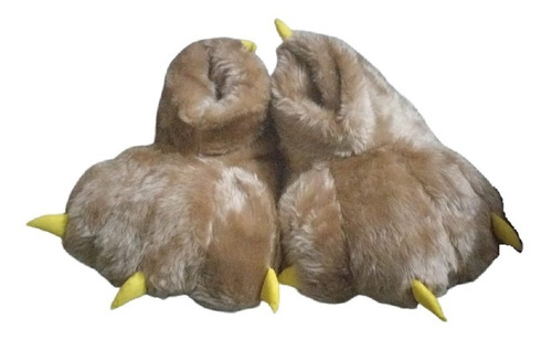 Pantuflas Garras De Peluche