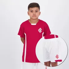 Kit Internacional Juvenil Vermelho E Branco