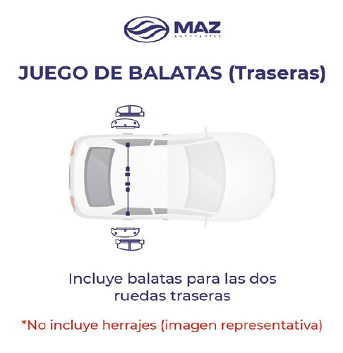 Balatas Traseras Lexus Is300 2016-2017-2018 Cr Foto 3