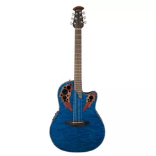 Ovation Ce44p-8tq - Guitarra Acústica Eléctrica, Edredón.