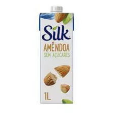 Leite Silk Amêndoa Sem Açúcares 1l