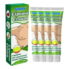 Creme De Remoção De Lipoma Para Reduzir, 20g, 4 Unidades