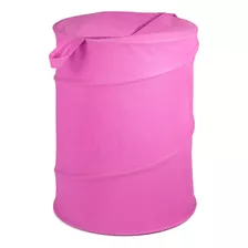 Canasta Para Ropa Sucia Fucsia