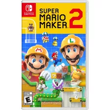 Nintendo Switch Mario Maker 2 Juego Fisico Nuevo Y Sellado 