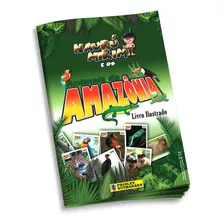  Animais Da Amazônia - Álbum De Figurinhas