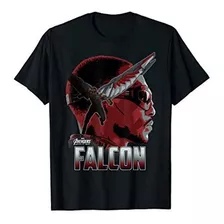 Camiseta Grafica Marvel Infinity War Falcon Big Head Profil