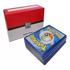 Lote Pokémon 100 Cartinhas Sem Repetições Original Copag