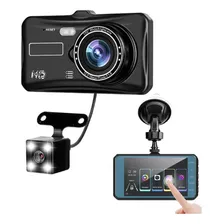 Camara Para Carro Dvr Pantalla Camara Frontal-trasera Video