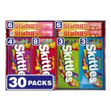 Skittles & Starburst - Surtido De Dulces Masticables De Tama