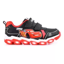 Zapatillas Cars Disney Pixar Footy Luz Luces Led Funny Store