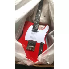 Guitarra Parquer Telecaster Roja