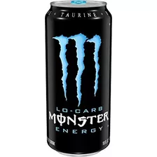 Monster Energy, Lo-carb, 16 Onzas Líquidas, Paquete De 24.