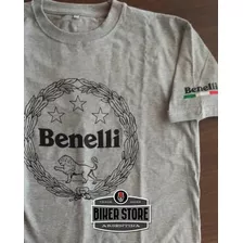 Remera Benelli Gris