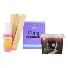 Kit Cera Española Baykini Tarro 250gr + Locion + 250gr Cera