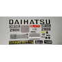 Daihatsu F20 Emblema Plaqueta  Tablero De Lujo 82/83 Daihatsu Applause