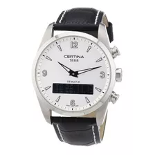 Certina C020.419.16.037.00 - Reloj Hombre, Cuero, Tono Negro