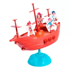 Jogo De Mesa Equilibrio Infantil Balanço Pirata Polibrinq