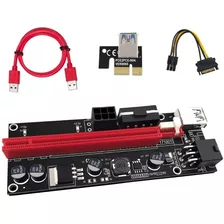 Cabo Riser Pci-e Card Usb 3.0 Pci-e Mineração Ethereum Btc 